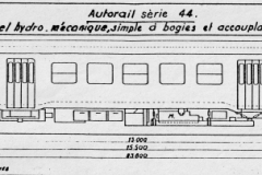 autorails série 44 anciennement type 604