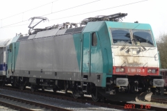 essais locomotive Traxx sur l\'Athus-Meuse en 2007