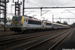 essais série 18 sncb sur l'Athus-Meuse en 2010