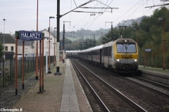 HALANZY VSOE de passage sur l'Athus-Meuse 26-10-2014