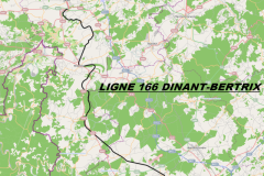 ligne 166 Dinant-Bertrix