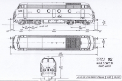 locomotives série 62 NMBS-SNCB 6201-6333