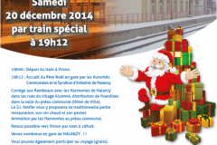 Train Père Noel 20-12-2014