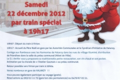 train Pere Noel 2012