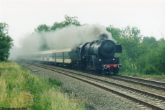 voyage G.A.R avec la 5519 Luxembourgeoise sur l'Athus-Meuse 31-05-1998